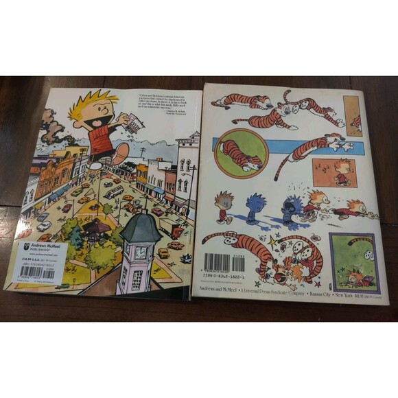 Calvin and Hobbes Treasury Lot of 2 – Authoritative & Essential (Watterson) - Picture 2 of 3